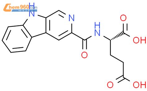 100009 14 1 L Glutamic Acid N 9H Pyrido 3 4 B Indol 3 Ylcarbonyl CAS