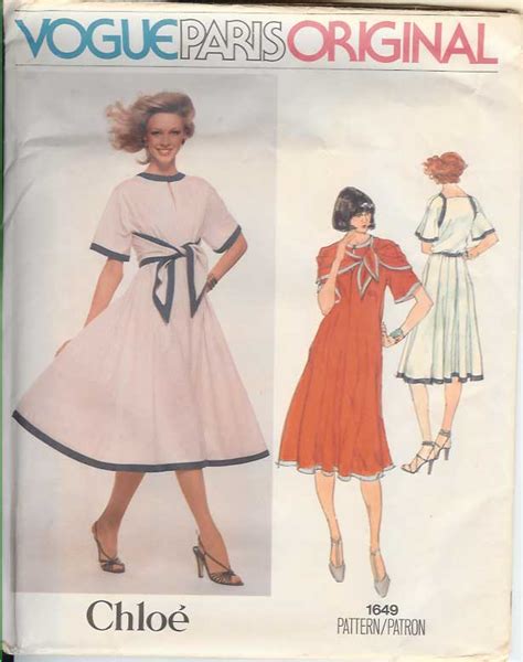 Vogue 1649 Vintage Sewing Patterns Fandom