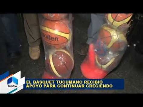 El básquet tucumano recibió apoyo para continuar creciendo Gobierno de