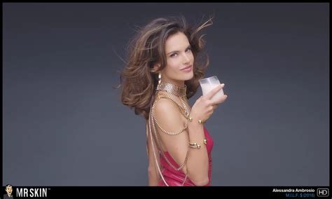 Naked Alessandra Ambrosio In M I L F