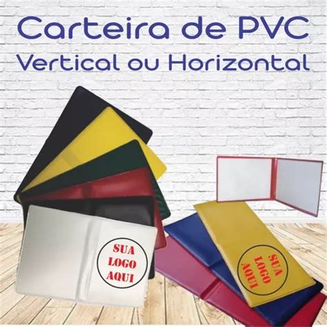 Carteira Despachante Em Pvc Personalizada Cores Frete Gr Tis