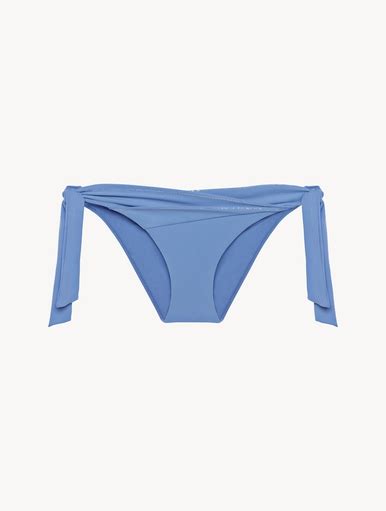 Navy Blue Tie Side Bikini Brief Editorialist