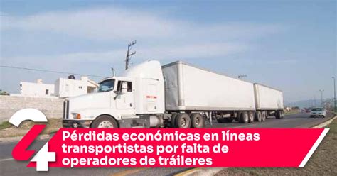 Pérdidas económicas en líneas transportistas por falta de operadores de