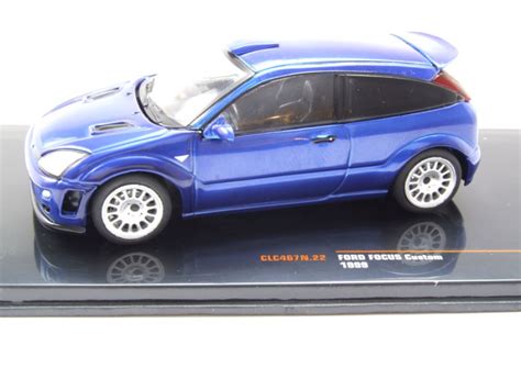 Modellauto Ford Focus RS 1999 Blau Metallic 1 43 Ixo Models Bei