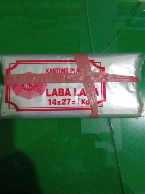 Kantong Plastic Cap Laba Laba Ukuran 14 X 27 Cm 1 Kg