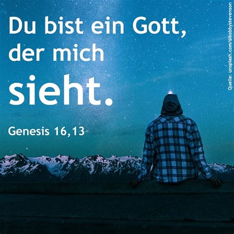 Jahreslosung Du Bist Ein Gott Der Mich Sieht Evangelische