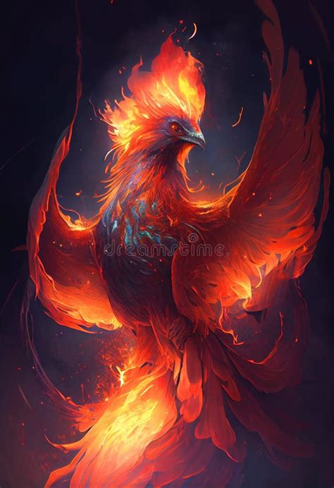 Mythical Phoenix Wallpaper