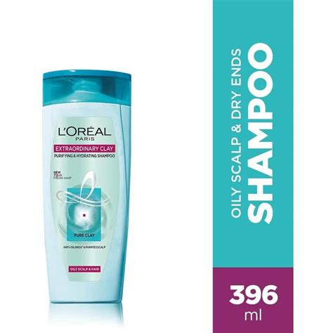 Loreal Paris Extraordinary Clay Shampoo 360ml With 10 Extra Topstores