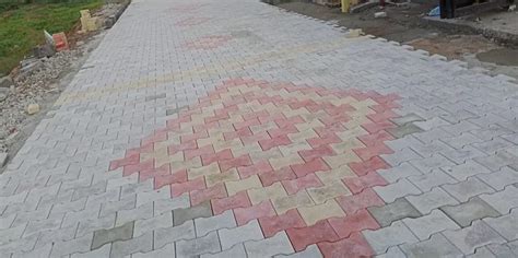 Concrete Grey I Paver Block 60 Mm At Rs 40 Sq Ft In Gangawati ID