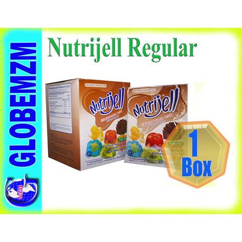 Nutrijell Coklat Chocolate 30 Gr 1 Box Shopee Indonesia