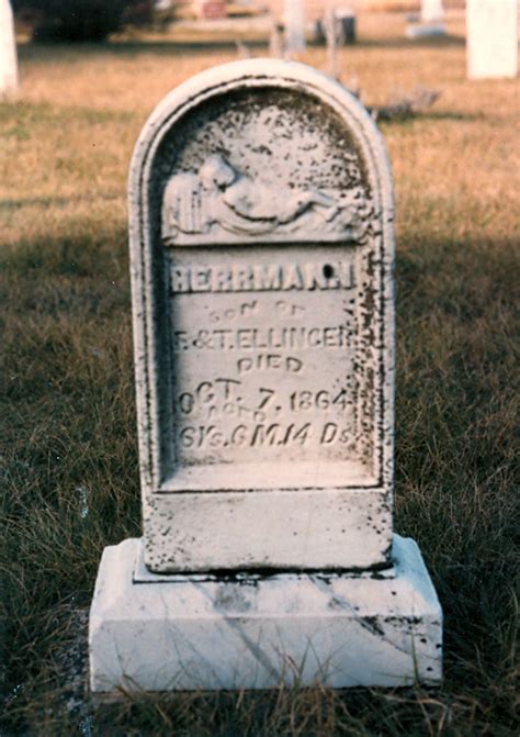 Herrmann Ellinger M Morial Find A Grave