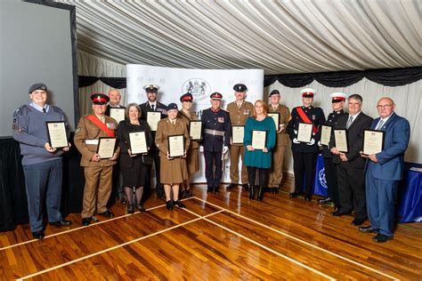 2023 Lord Lieutenant Awards Of East Riding Of Yorkshire RFCA Yorkshire