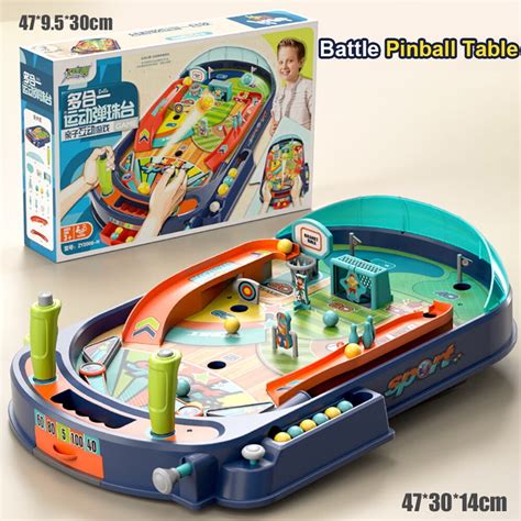 OUNAMIO Pinball Game, Children'S Brain Educational Toys, Pinball Table ...