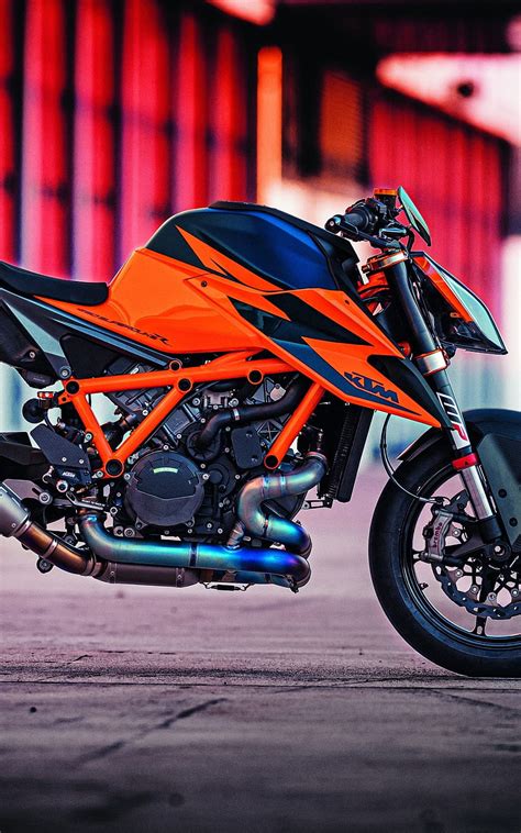 Ktm 1290 Super Duke R Motocicleta Naranja Vista Lateral Para Google