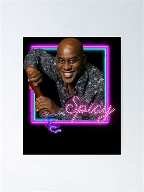 The Great Retro Ainsley Harriott Video Game Birthday Poster For Sale