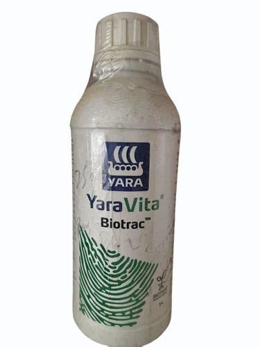 Liquid YaraVita Biotrac Bio Fertilizer Packaging Type Bottle 1 Litre