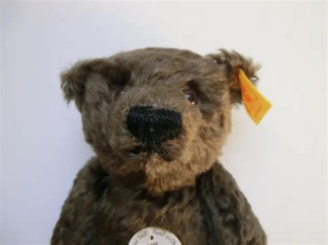 STEIFF TEDDY BÄR 25 Classic 1920 dunkelbraun mohair EUR 50 00 PicClick DE