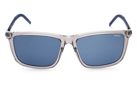 Hugo Hg S Sunglasses Grey Crystal Blue