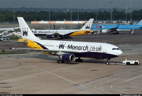 G Majs Monarch Airlines Airbus A300b4 605r Photo By Mario May Id