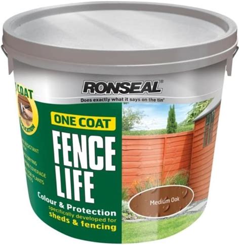 Ronseal Fencelife Harvest Gold 5l Uk Diy And Tools