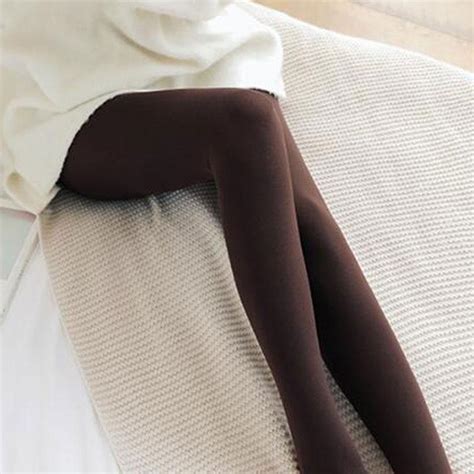 Buy Vintage Sexy Women Opaque Footed Tights Pantyhose Thick Tights Warm Stockings Women At