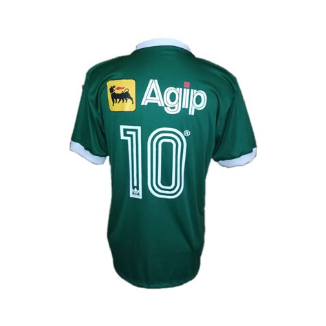 CAMISA RETRÔ PALMEIRAS 1987 88 AGIP verde FUT RETRO