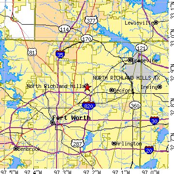 North Richland Hills, Texas (TX) ~ population data, races, housing ...