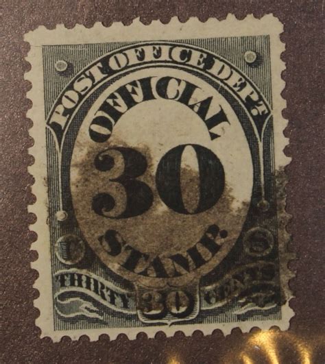 Scott Cents Post Office Official Used Nice Stamp Scv