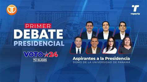 Telemetro En Vivo Primer Debate Presidencial Youtube