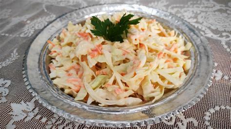 Beyaz Lahana Salatas Coleslaw Tarifi Nas L Yap L R Coleslaw