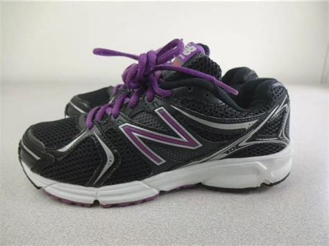 New Balance Womens Size 7 Running Shoes 490v2 Black Purple W490gcl2 Athletic Ebay