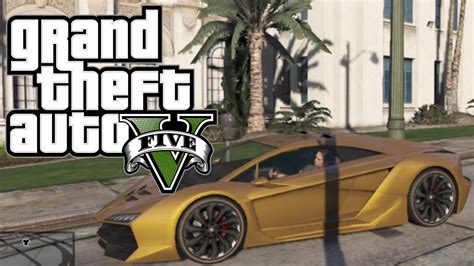 GTA 5 Online How To Get A Gold Zentorno Best Gold Paint Job Trick