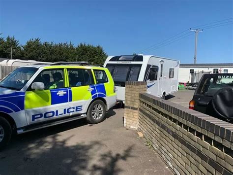 Police Recover Horde Of Stolen Caravans And Trailers In Site Raid