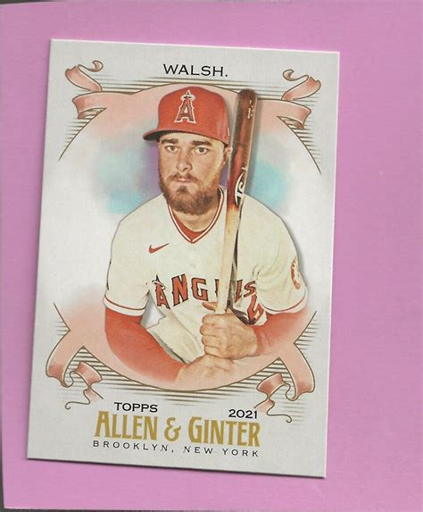 2021 Topps Allen Ginter 174 Jared Walsh Los Angeles Angels EBay