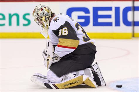 Even In Defeat Golden Knights Logan Thompson Has A Performance To Be