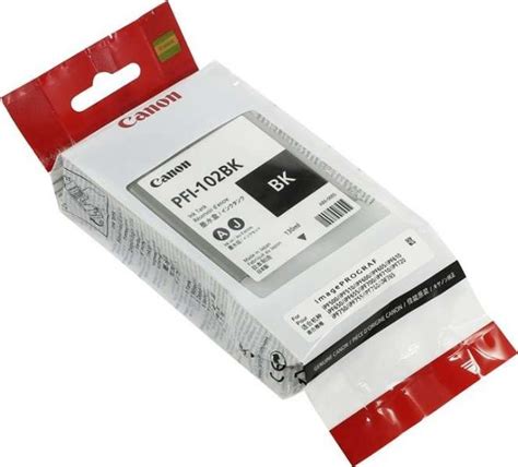 Canon PFI 102BK Black Ink Cartridge 130ml 0895B001 AA Buy Best