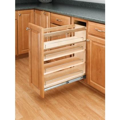 Tier Pull Out Base Cabinet Organizer Wood Bc C Rev A