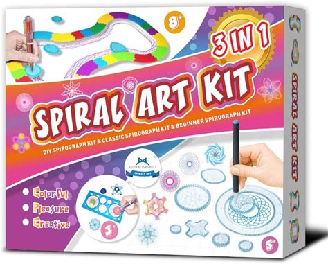 Mc Chenmei Spirograph El Juego De Espir Grafo En Incluye El Kit De