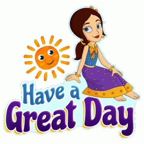 Have A Great Day Indumati GIF – Have A Great Day Indumati Chhota Bheem – otkrijte i dijelite GIF-ove