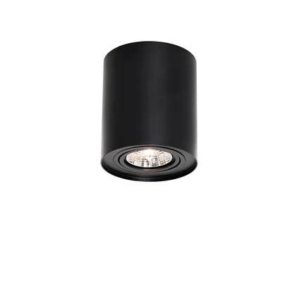 Spot De Plafond Moderne Noir Orientable Et Inclinable AR70 Rondoo Up