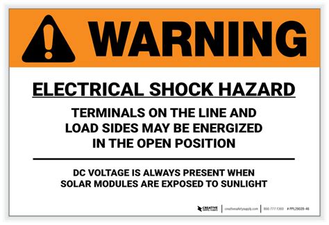 Hazard Labels | Creative Safety Supply