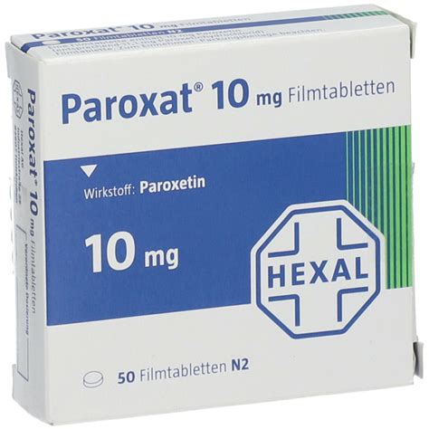 Paroxat 10 Mg 50 St Mit Dem E Rezept Kaufen Shop Apotheke