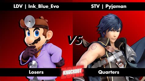 Knockout Zone Ssbu Losers Quarters Final Ink Blue Evo Dr Mario