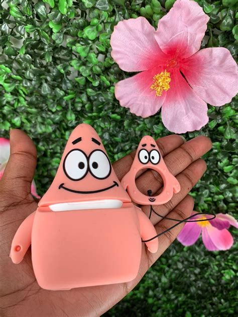 Patrick Airpod Case Spongebob And Patrick AirPod Case Etsy