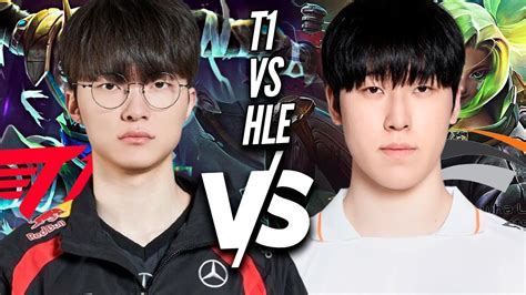 Faker Vs Zeka T1 Vs Hle Junjia Canyon Lucid E Delight Soloq