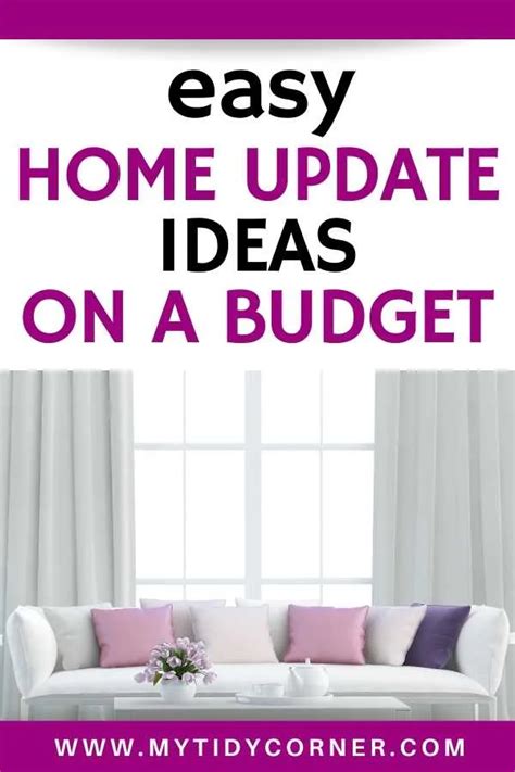 How To Update Your Home On A Budget No Renovation