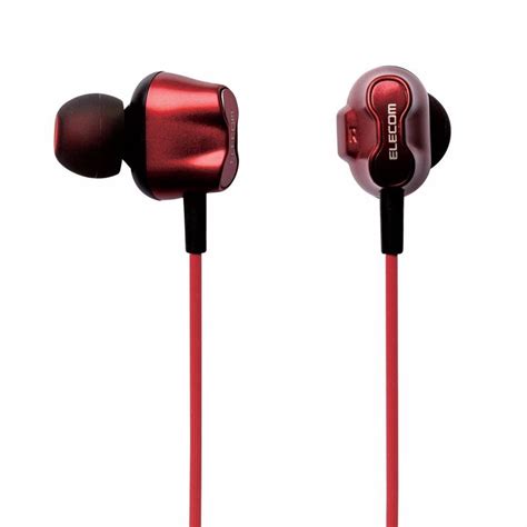 Buy Elecom Ehp Ca D Rd In Ear Headphones Red New From Japan At