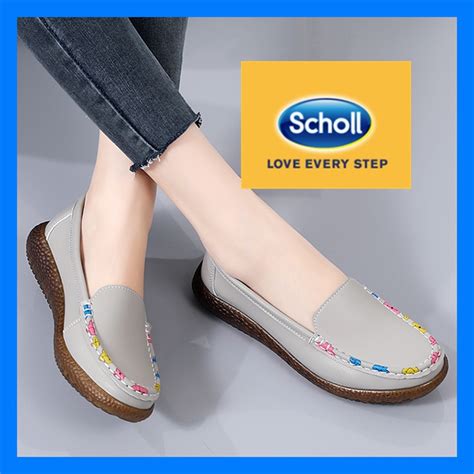 Scholl Women Shoes Womens Scholl Casual Leather Shoes Scholl Ladies