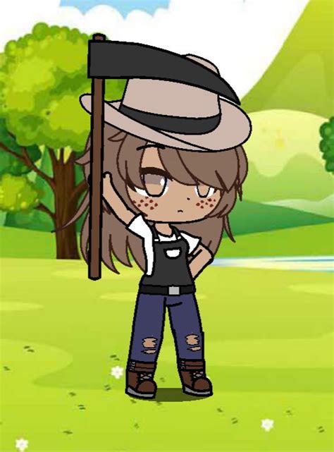 New Oc Her Name Is Harven Ster She Is A Farmer Who Provides The Food
