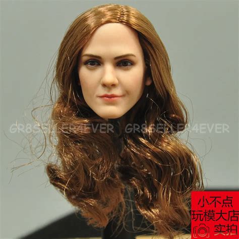 Modular Art Head Sculpt Emma Watson Hermione Fit For Hot Toys Kumik Body In Action Toy